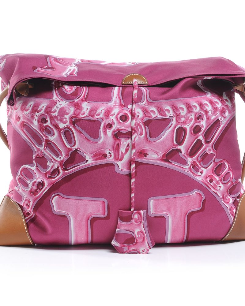 Hermès Silky City Bag Vif Argent Pink